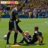 USA vs Australia paused as referee goes down with CRAMP in bizarre World Cup scenes