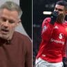 Jamie Carragher backs down over Casemiro jibe after Man Utd star hits back
