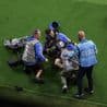 World Cup star makes 'sincere' gesture after wiping out camera man as medics rush to scene