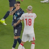 Miguel Almiron becomes first World Cup player to be SENT OFF for breaking new FIFA rule