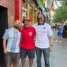 This English family cheering on the Three Lions at the World Cup sum up our spirit