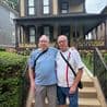 England fans pay respects at Martin Luther King's birthplace ahead of Argentina semi-final match