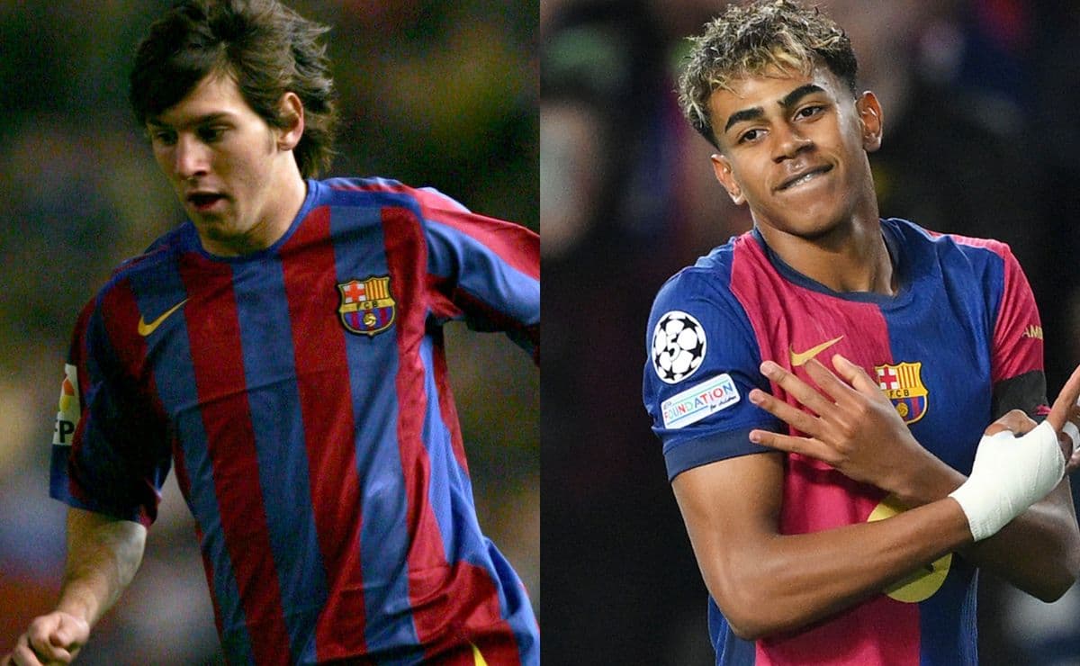Lionel Messi picks Lamine Yamal as the player who most resembles his younger Barcelona self
