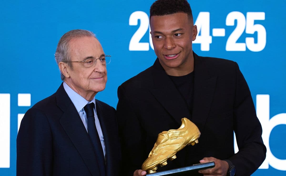 Florentino Pérez calls Kylian Mbappé Real Madrid’s best player and avoids Erling Haaland question