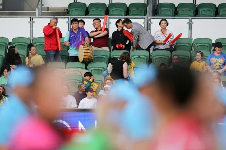 South Koreans gear up to roar on football team from rival North