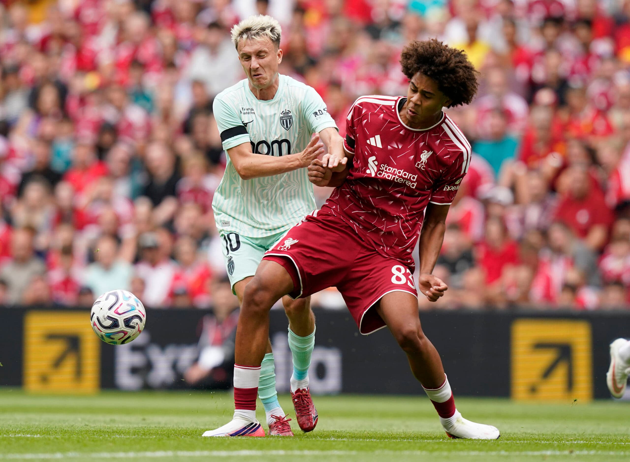 Liverpool youngster praised for performance against AS Monaco