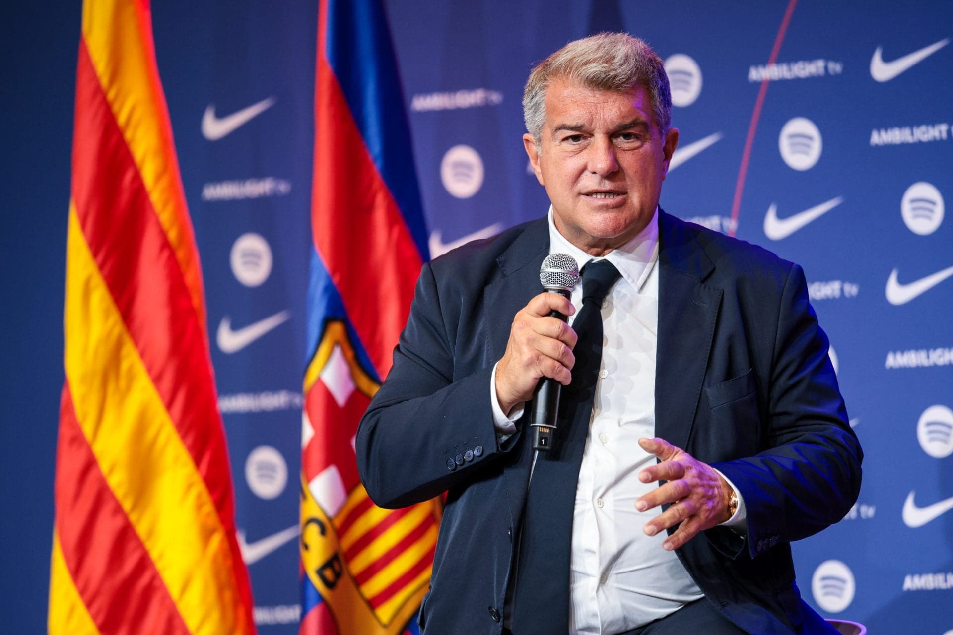 Joan Laporta confirms Barcelona will present second summer signing tomorrow