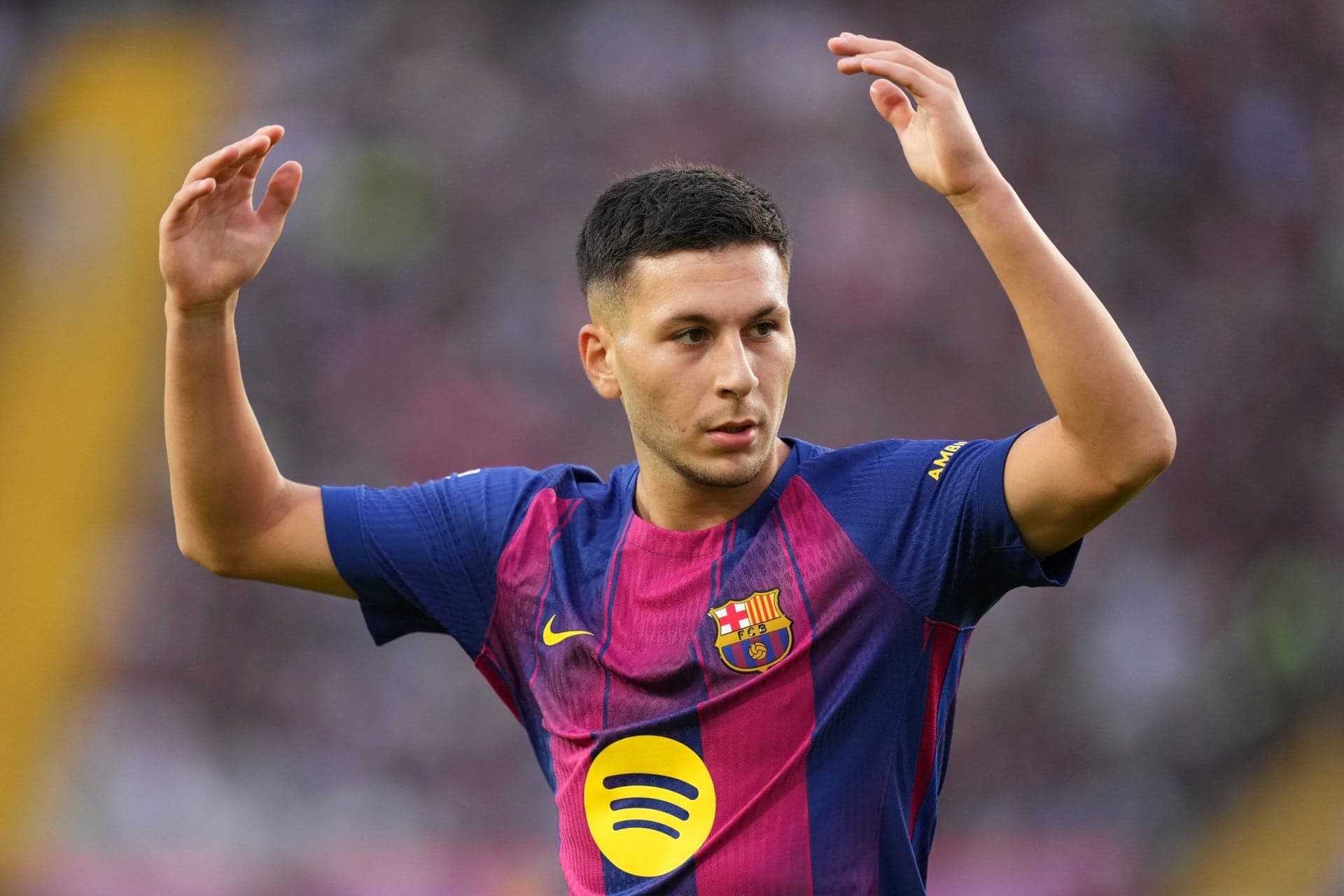 Gavi, Pedri and Balde show their support after Barcelona winger’s ACL surgery