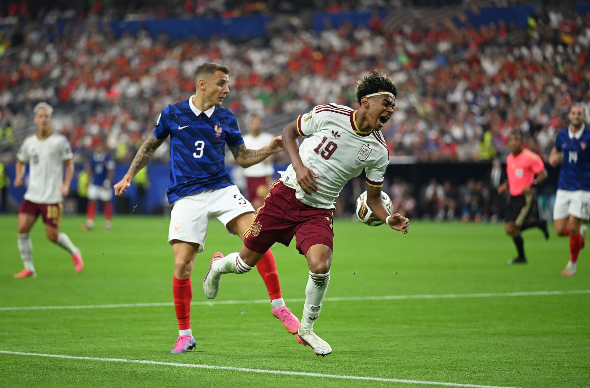 PSG defender Lucas Digne already knows how dangerous Barcelona star can be after costly World Cup mistake