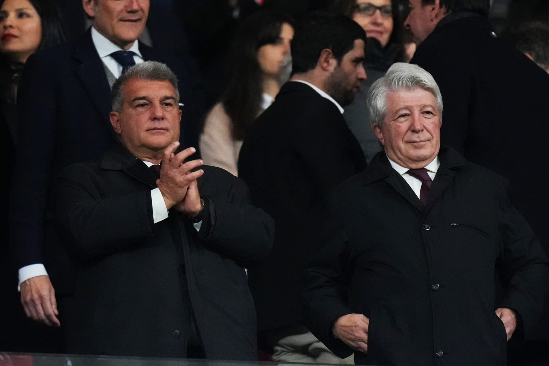 Atletico Madrid president shuts down Barcelona’s Julian Alvarez pursuit: ‘Laporta knows where Alvarez will play’