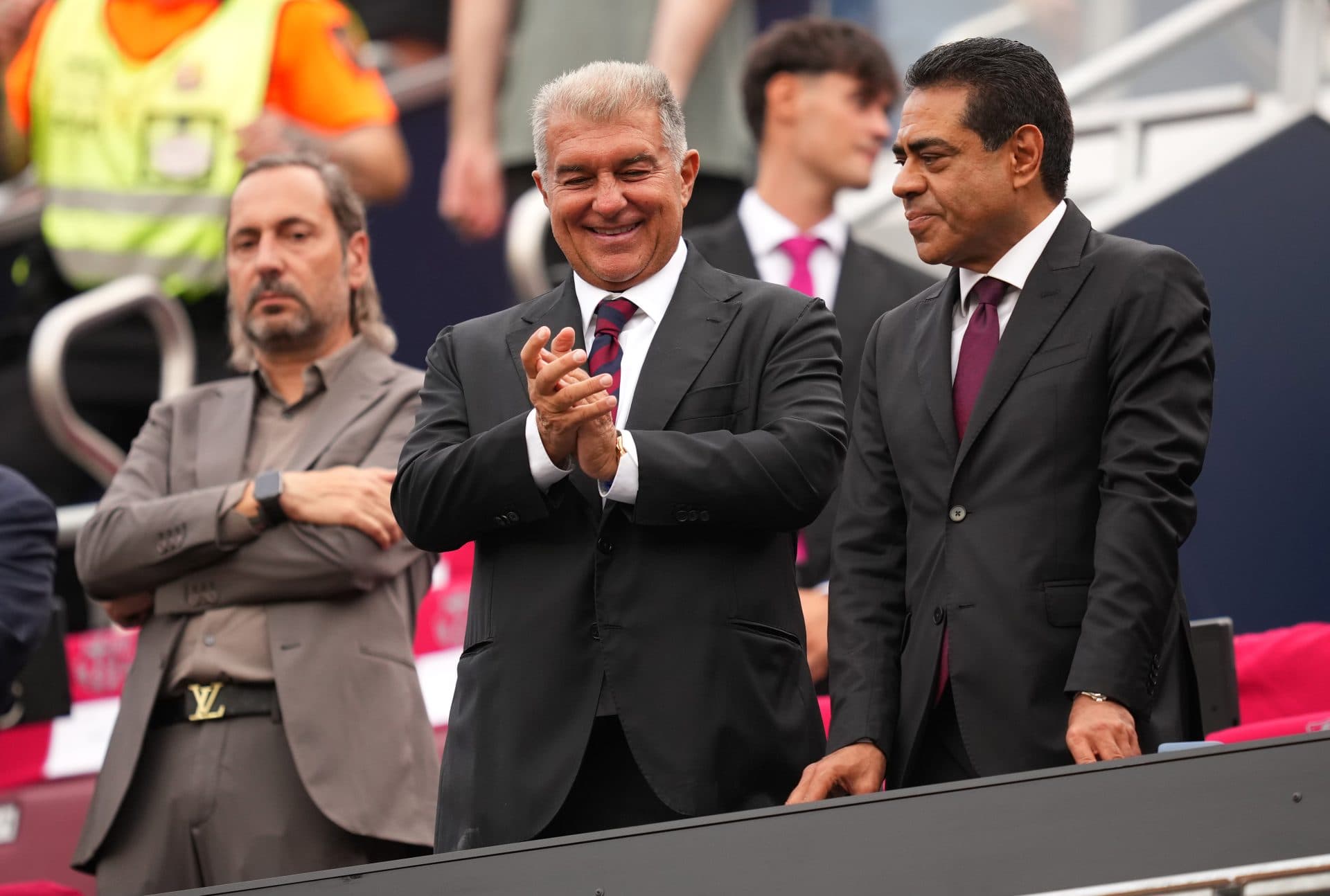 Joan Laporta confirms Barcelona remain firmly interested in Julian Alvarez: ‘Would like our offer to be accepted’