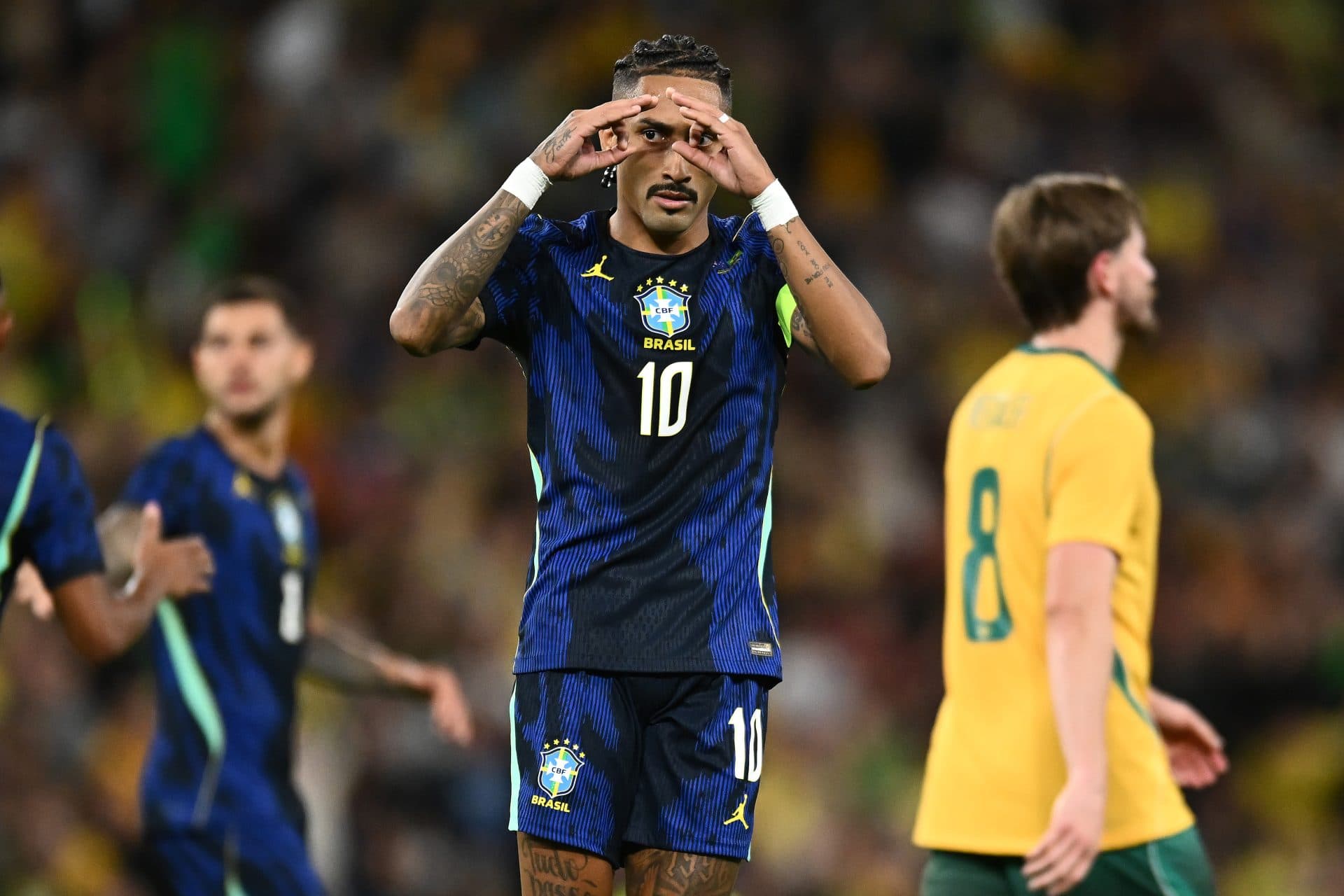 Raphinha injury update: Barcelona investigating worrying pattern after latest Brazil setback