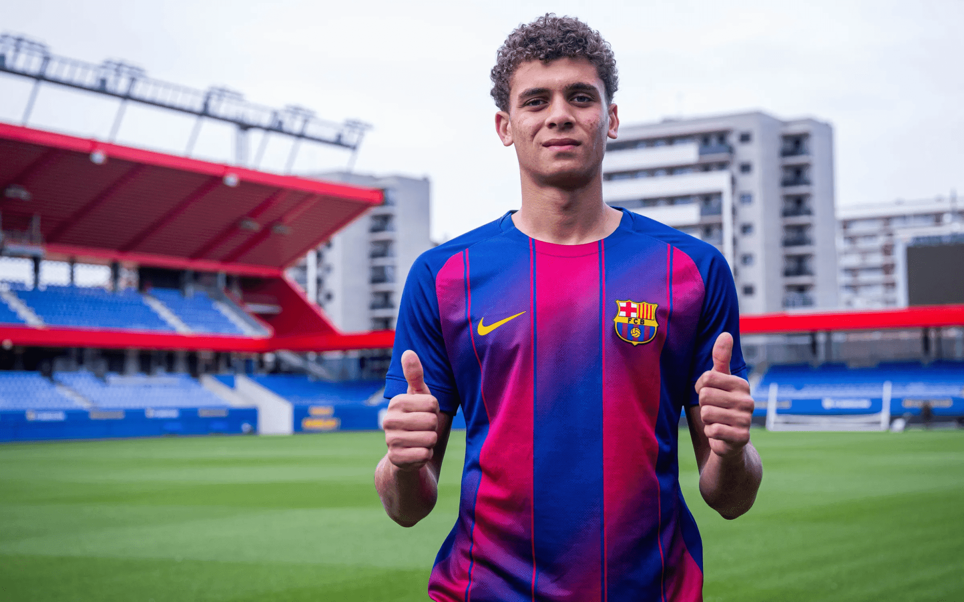 Barcelona youngster hopes to win over Flick during pre-season after World Cup breakthrough