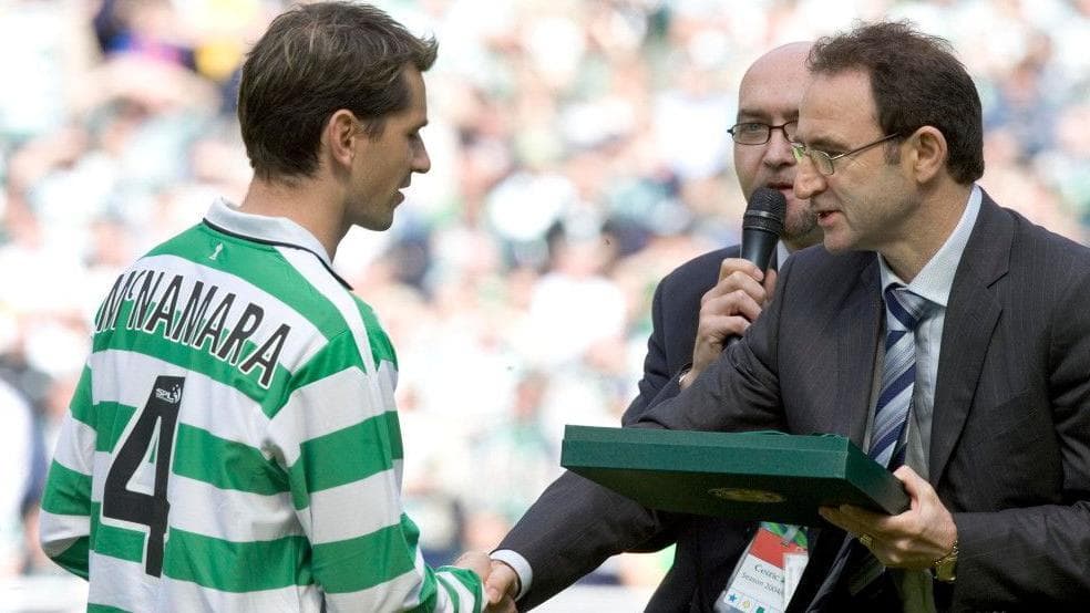 McNamara says O'Neill should stay at Celtic