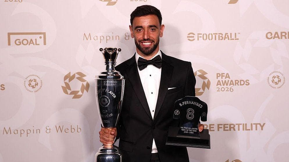 Fernandes wins prestigious PFA award