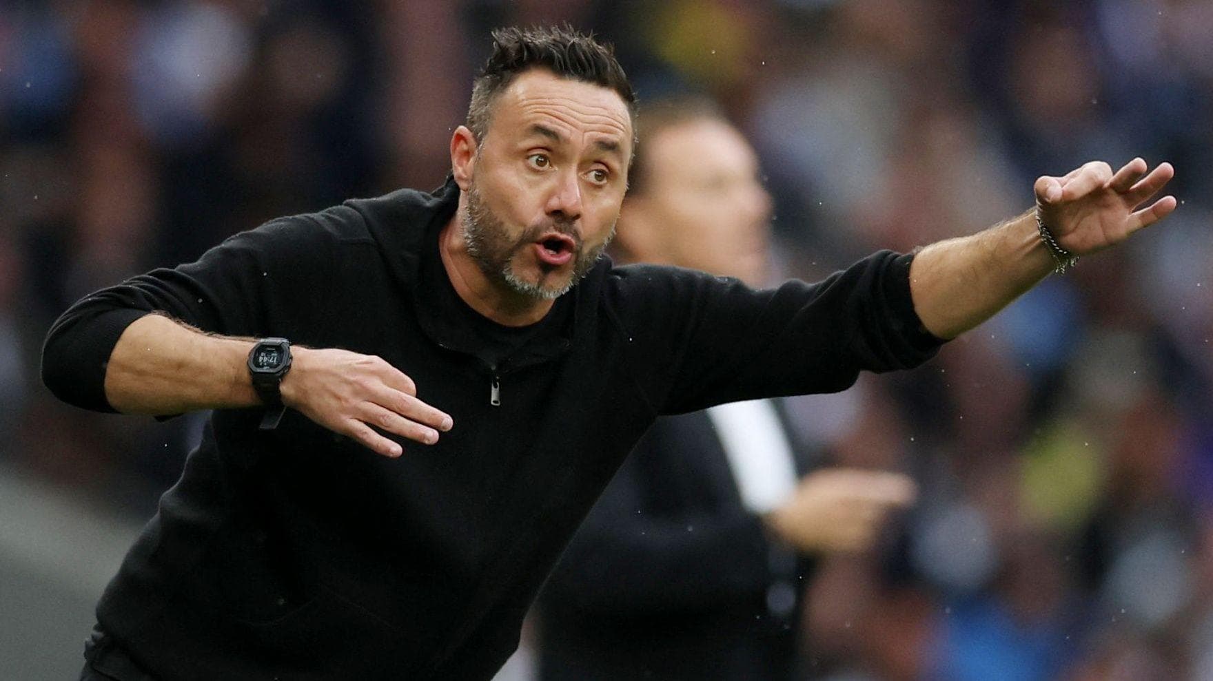 £300m spent, bottom of the table... but Spurs boss De Zerbi 'not angry'