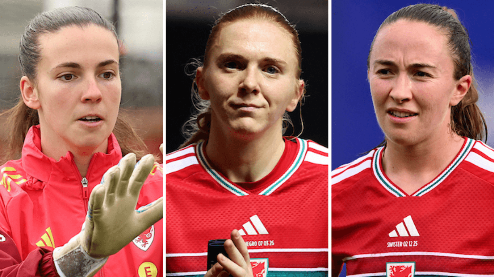Clark, Holland and Hughes named in Wales squad