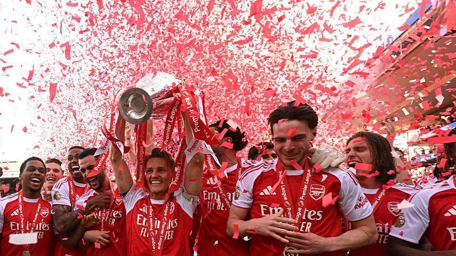 Arsenal's numbers last season