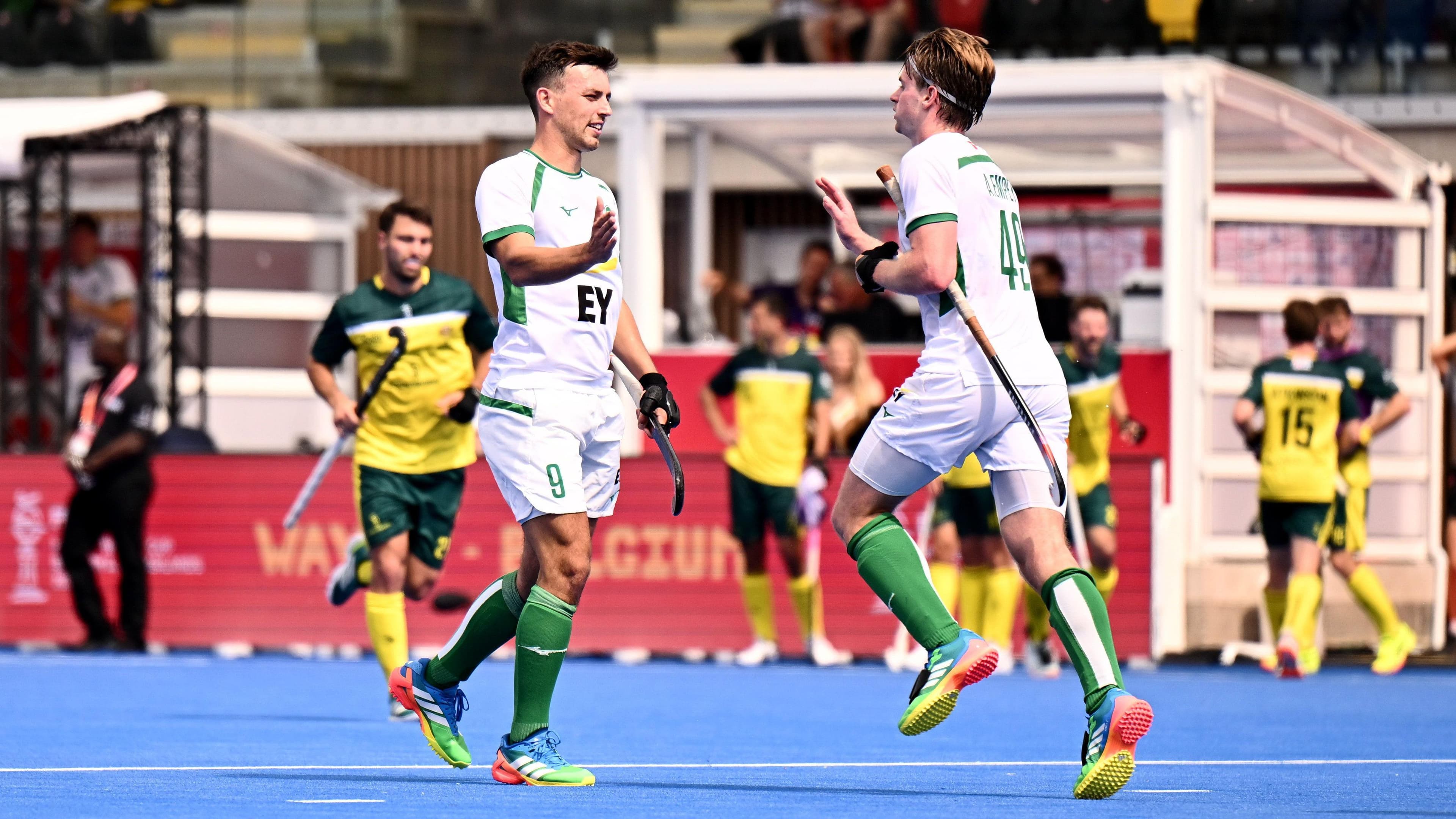 Ireland lose to Australia on World Cup return