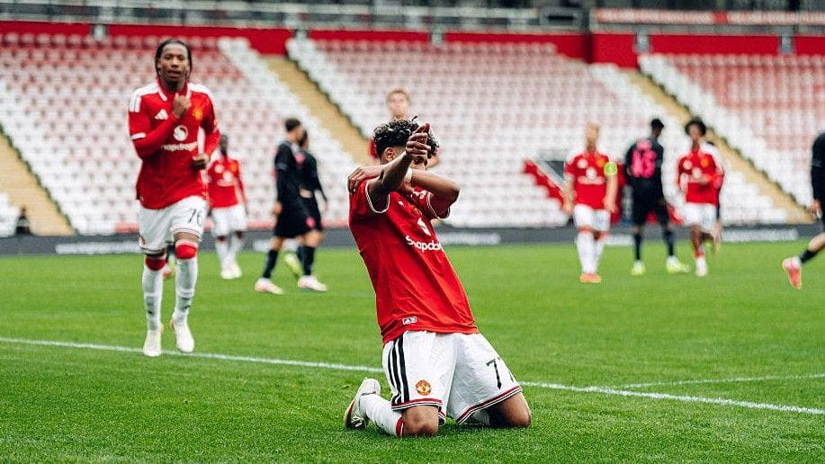 Shots galore and a JJ Gabriel hat-trick - Man Utd Youth hammer Sabah FK