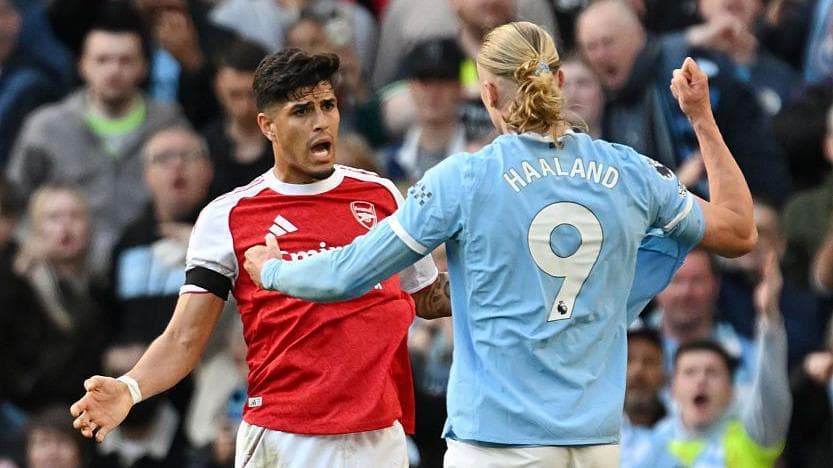 Key stats before Arsenal face Man City in Community Shield