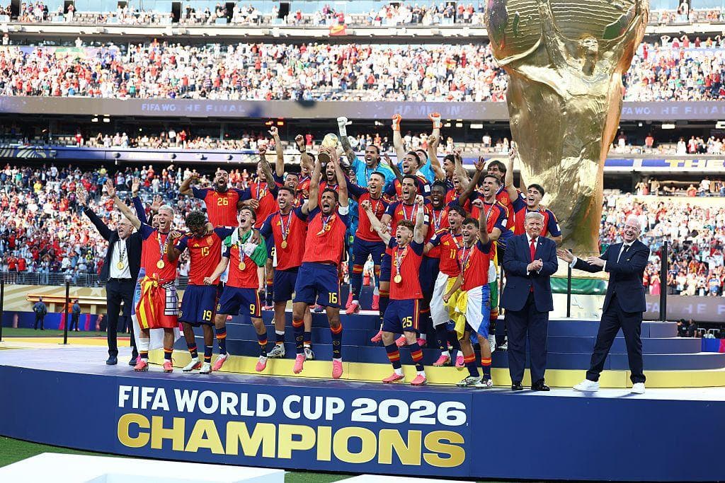 Trump, Bieber and Shakira - a World Cup final like never before