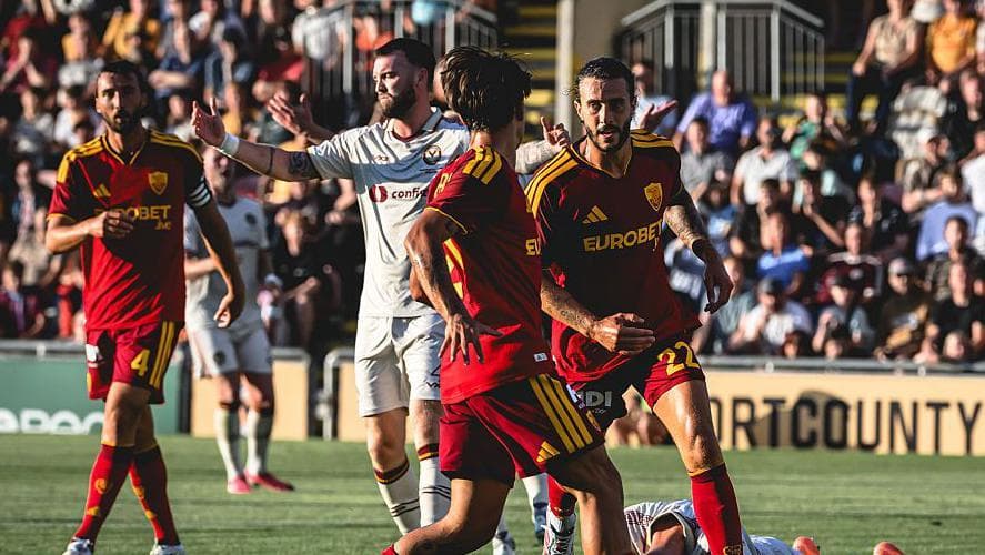Newport thumped by Roma in final pre-season test