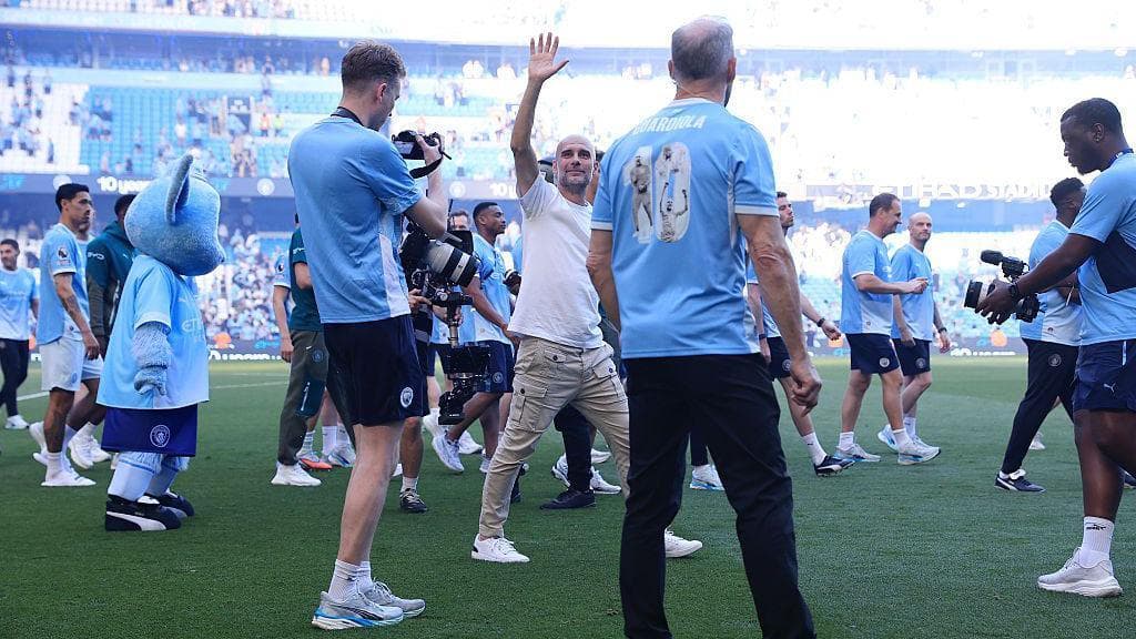 'Guardiola leaves behind a team with a glittering future'
