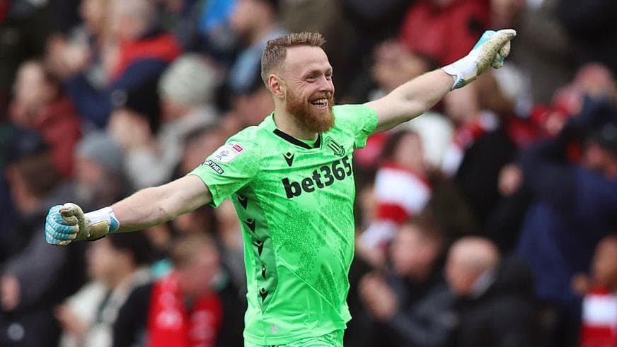 Stoke goalkeeper Johansson signs new four-year deal