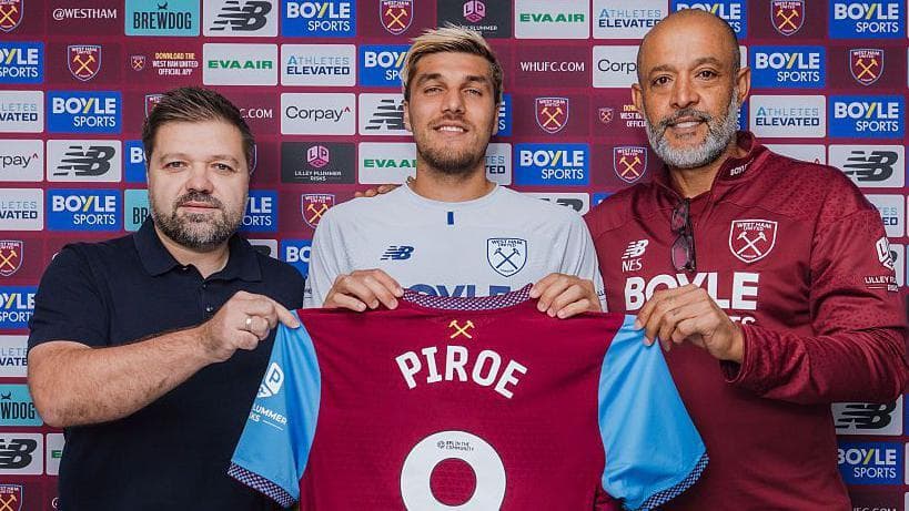 Nuno confident Piroe can make impact for Hammers
