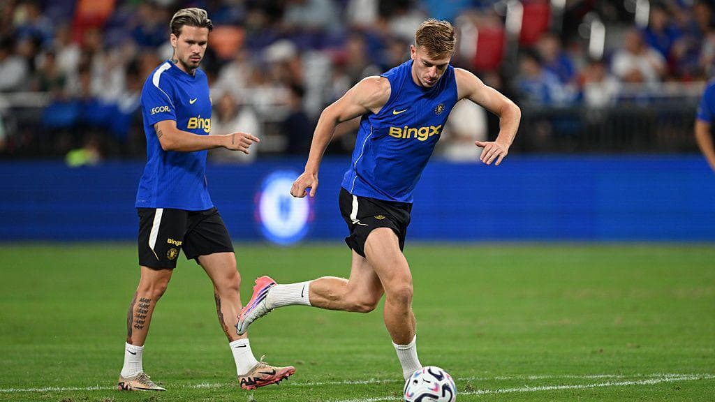 Chelsea split into two training groups