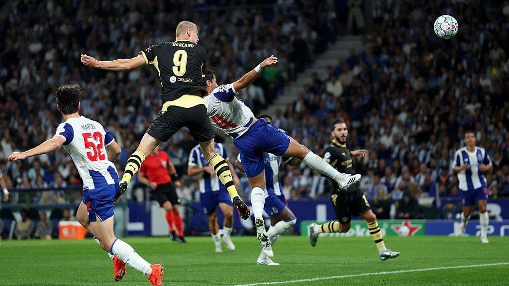 Haaland nets double as Man City beat Porto