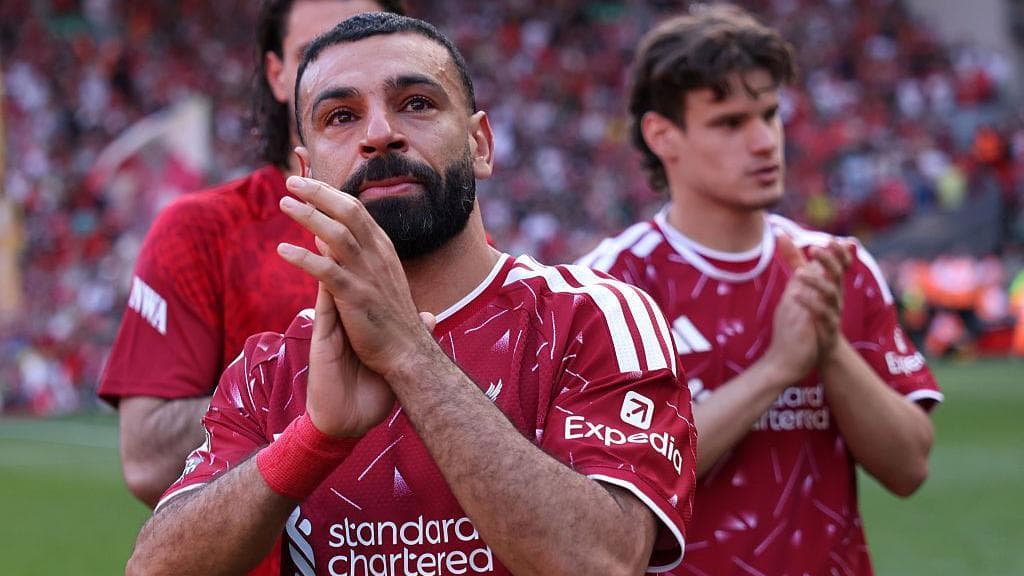 'I think I cried more than in my whole life' - Salah