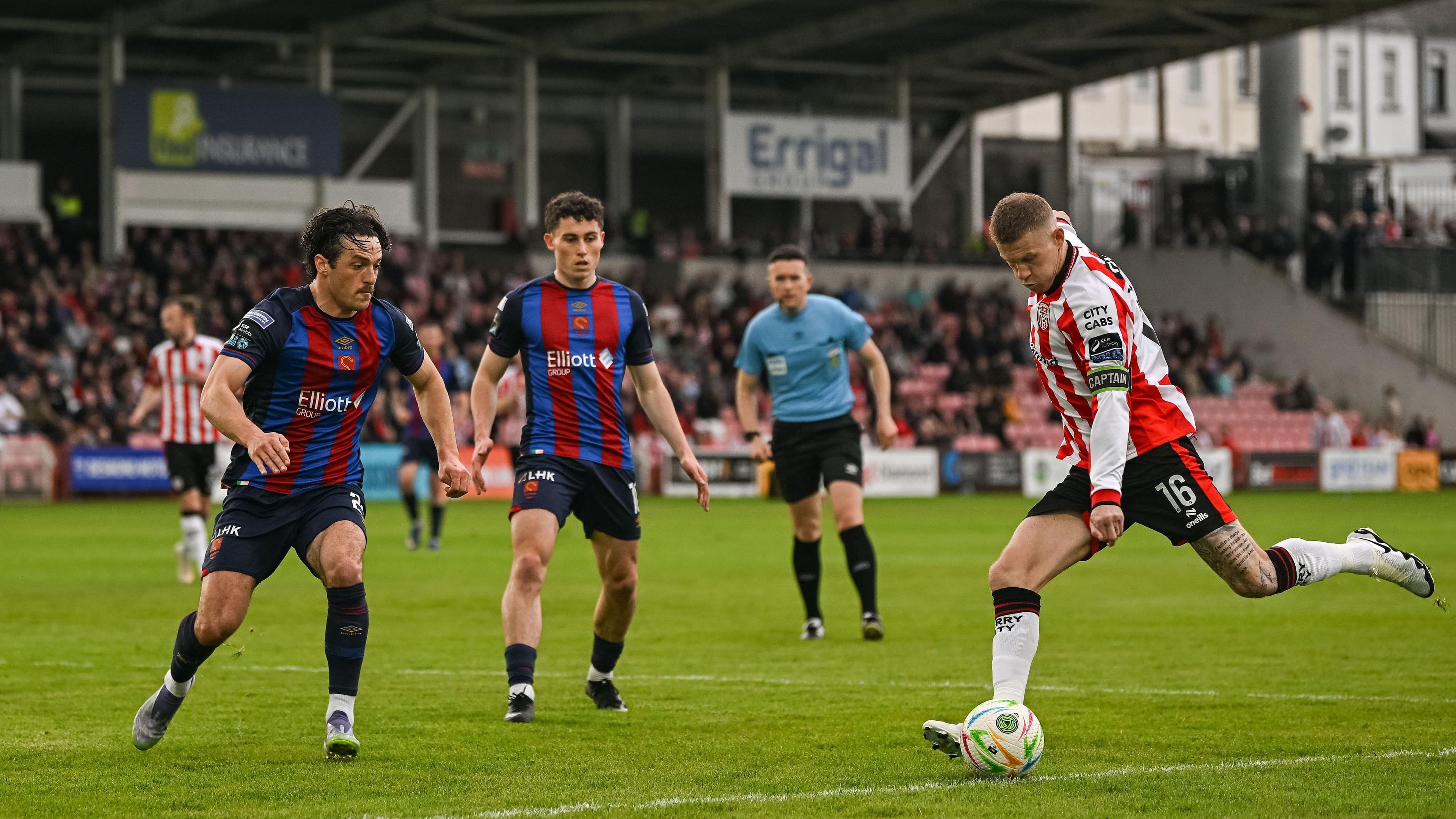 Honours even between Derry City and St Pat's
