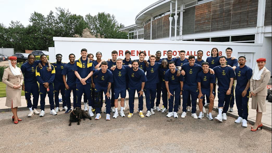 Arsenal travelling squad for Budapest confirmed pre-CL final