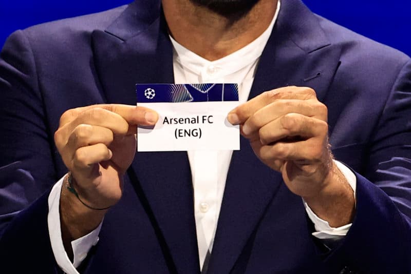 Arsenal’s potential Champions League opponents confirmed ahead of League Phase draw