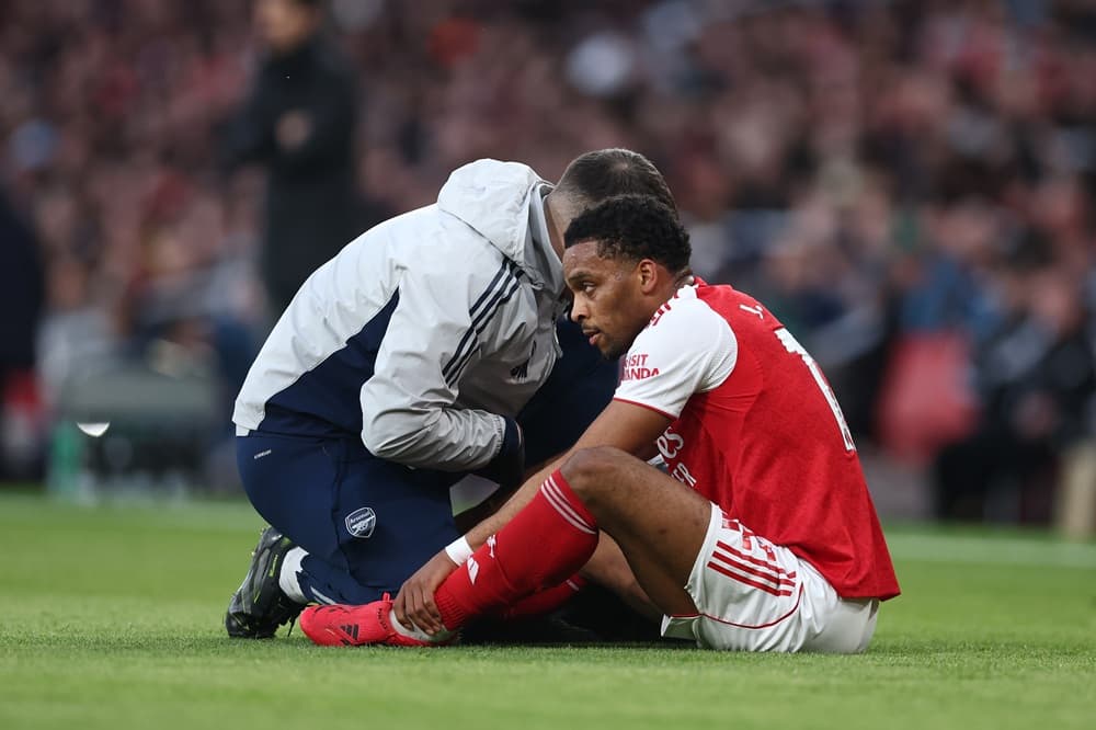 Injured Arsenal star finally returns to training pre-Champions League final
