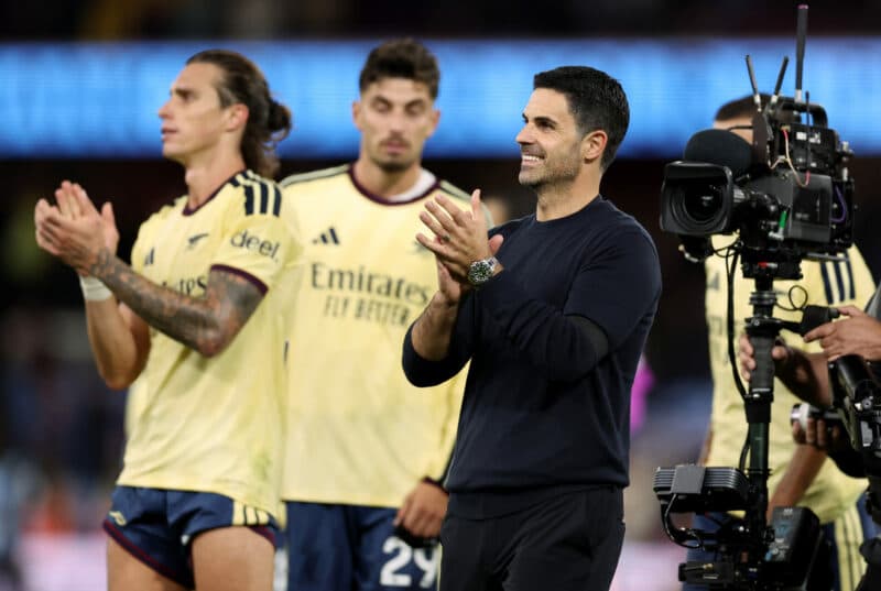 Arteta gives Mosquera injury update after Aston Villa win