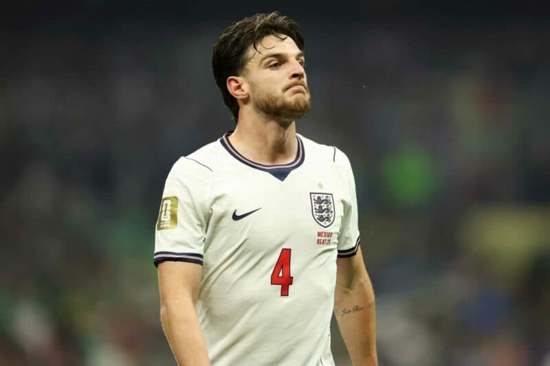 Declan Rice fit to start for England v Argentina