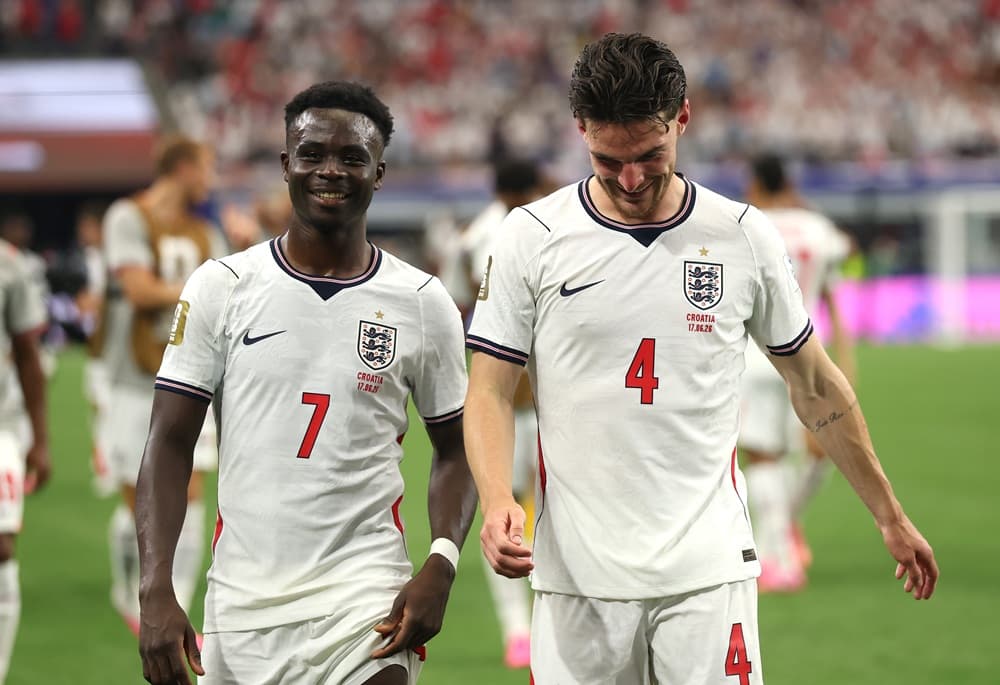 Rice, Saka, Eze: Which Arsenal internationals will play vs Como?