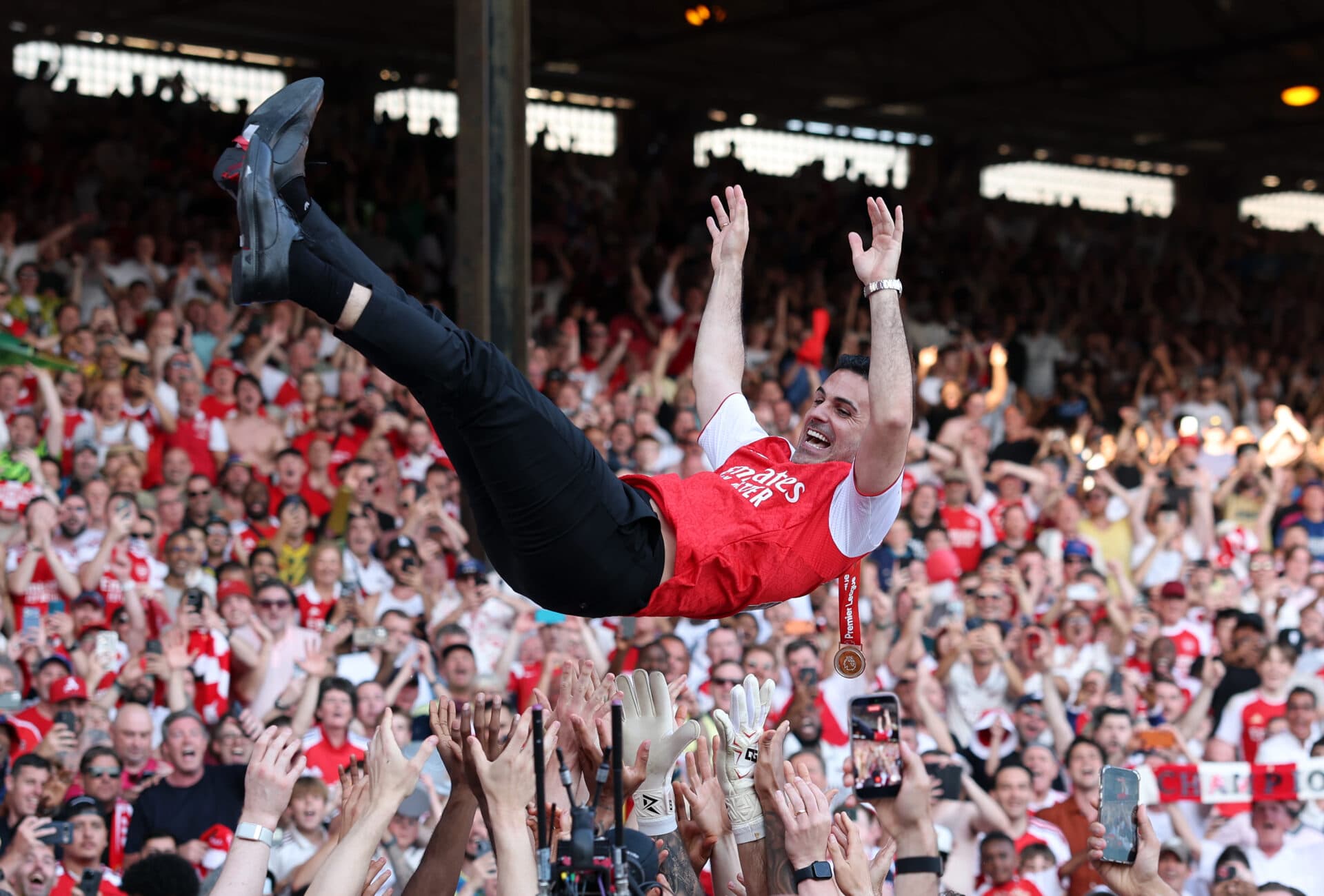 Arsenal among Premier League’s top overperformers for money spent