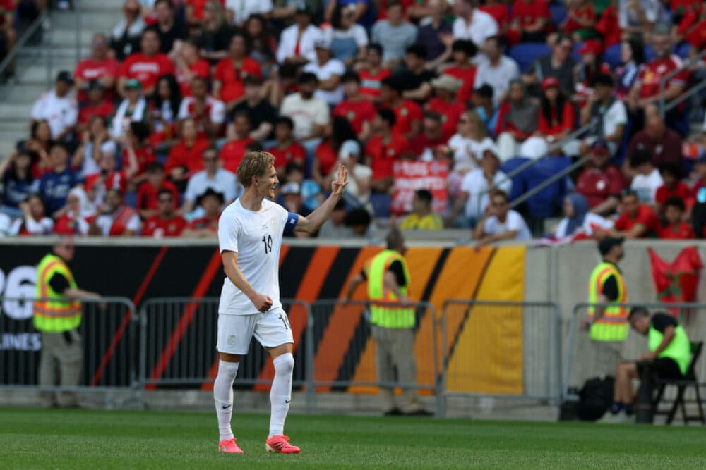 Arsenal captain rescues Norway after World Cup warning