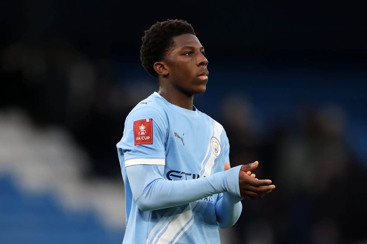 An opportunity with the Manchester City first team awaits a promising winger