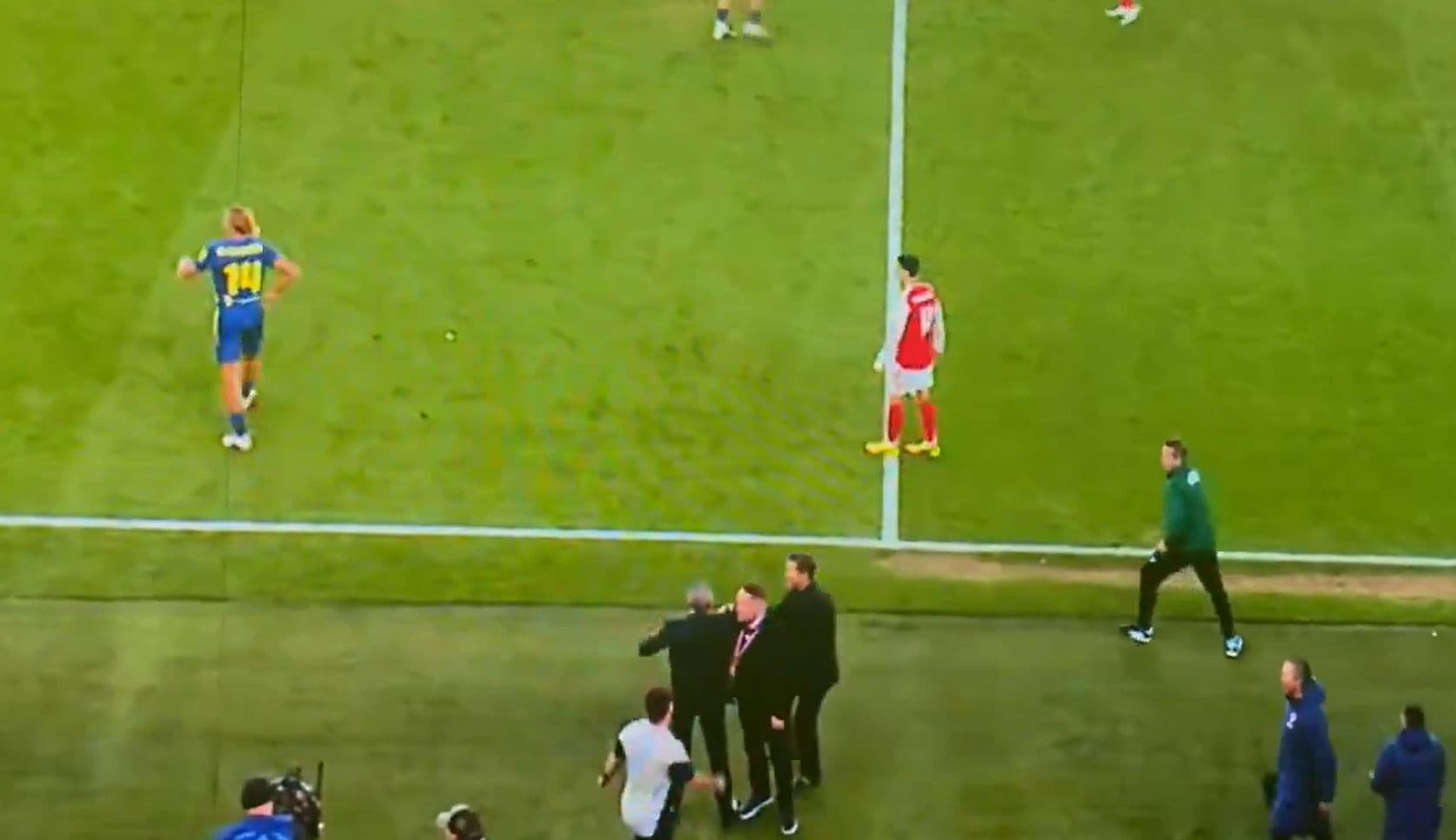 WATCH: Diego Simeone involved in altercation with ex-Atletico Madrid Sporting Director