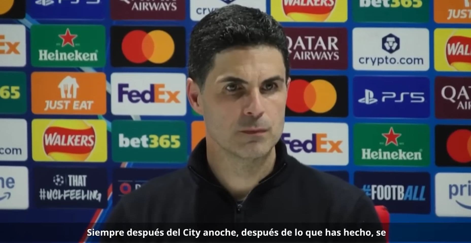 Arsenal manager Mikel Arteta happy with ‘very good’ referee – ‘I feel connected to Diego Simeone’