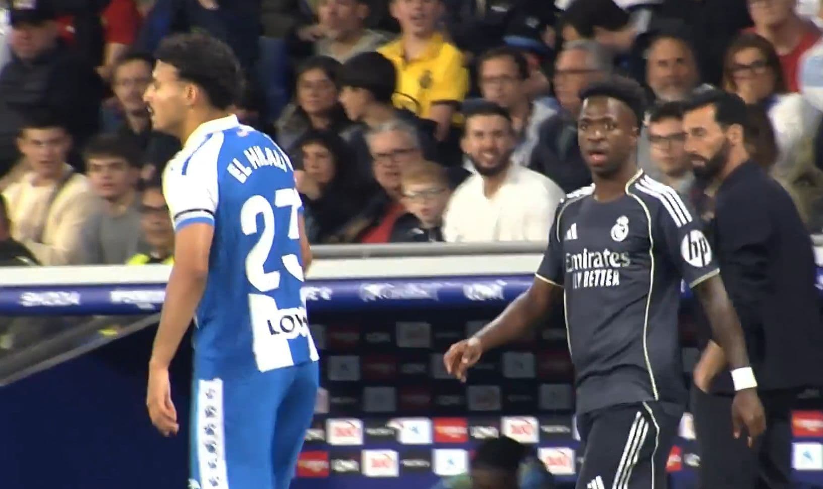 Vinicius Junior to Espanyol defender: “Later you’ll be asking for my shirt, you’re going to Segunda”