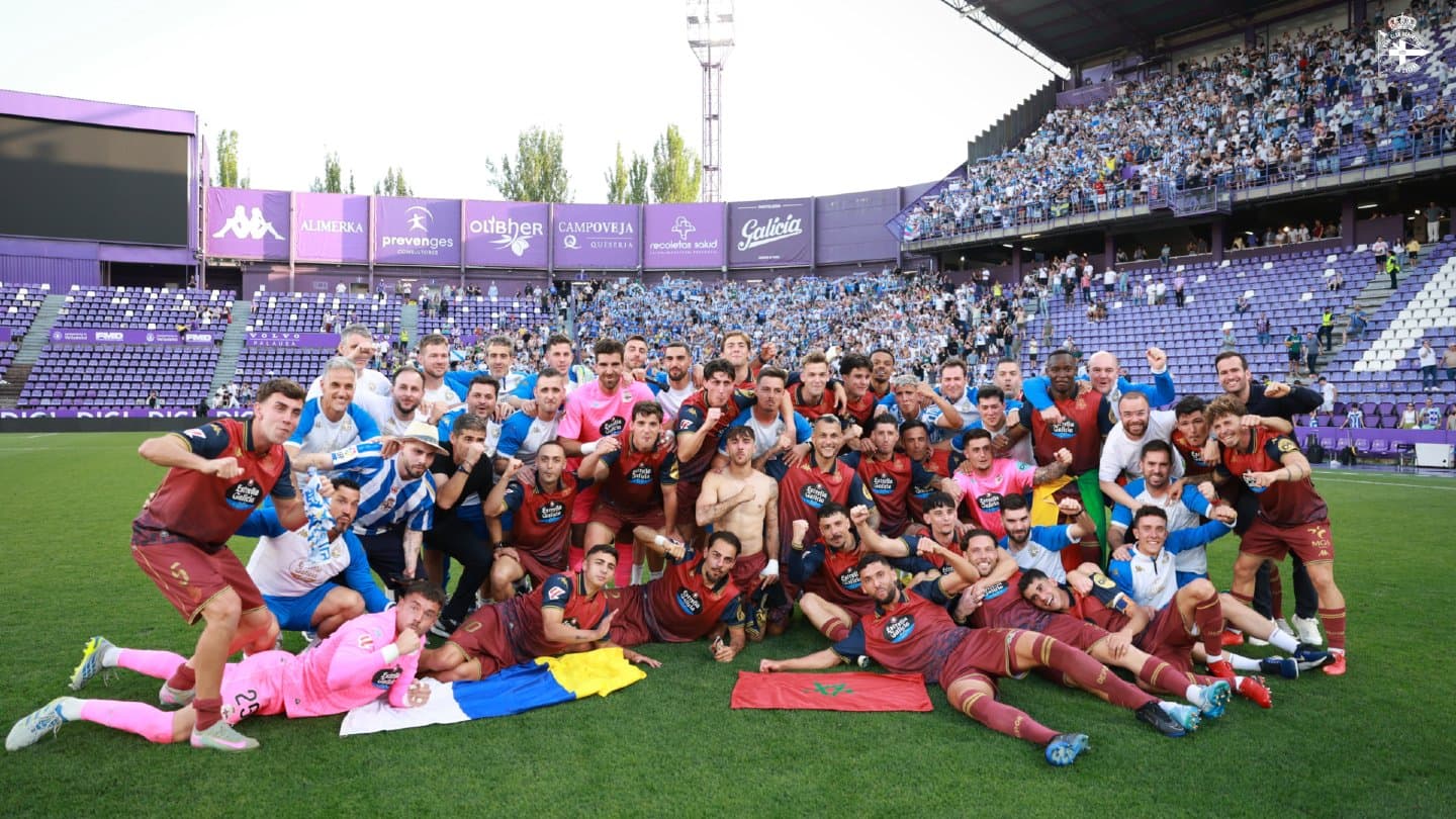 RC Deportivo de La Coruna return to La Liga after 8-year absence after securing Segunda promotion