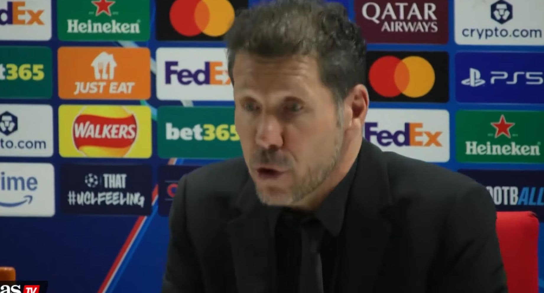 Diego Simeone after Champions League exit – ‘Nobody wants to win more than us, but it’s not enough’