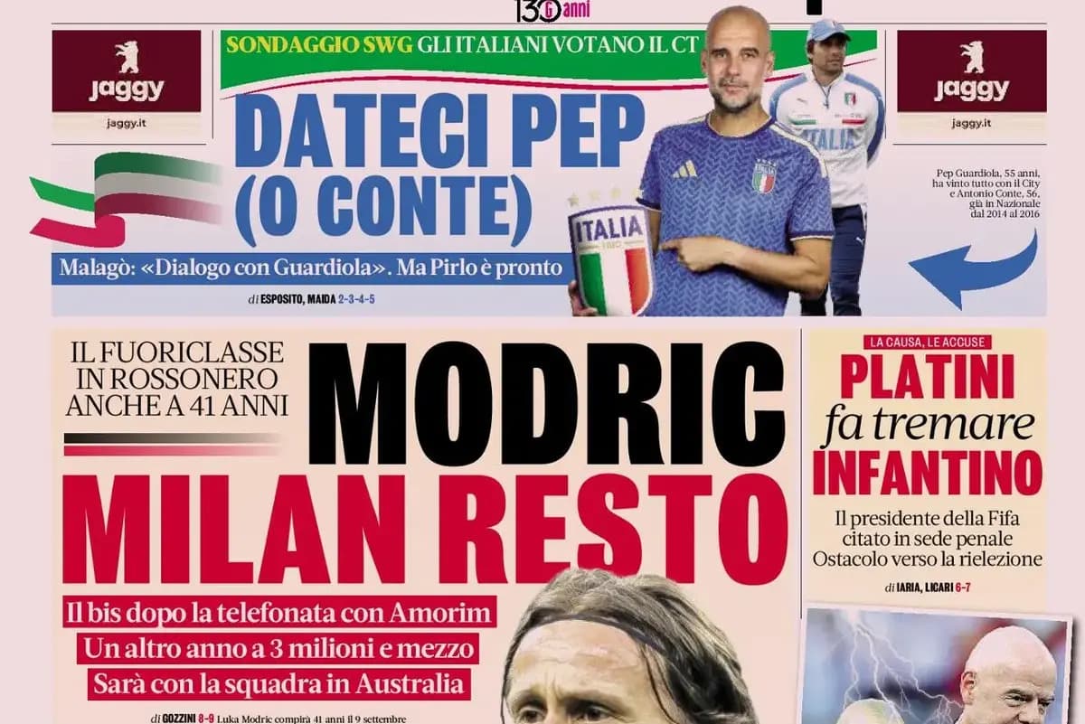Today’s Papers: Italy court Guardiola, Turkish rescue, Roma miss out on Summerville