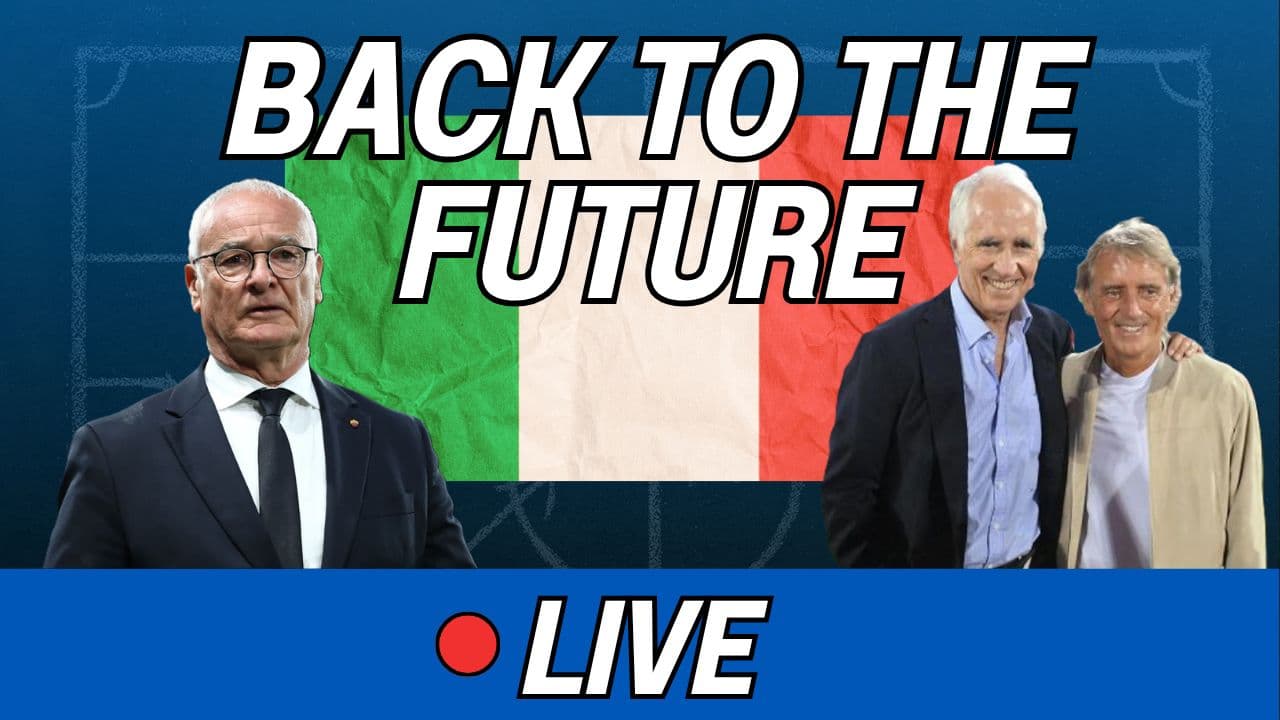 LIVE: Mancini is the new coach, Italy have wasted time